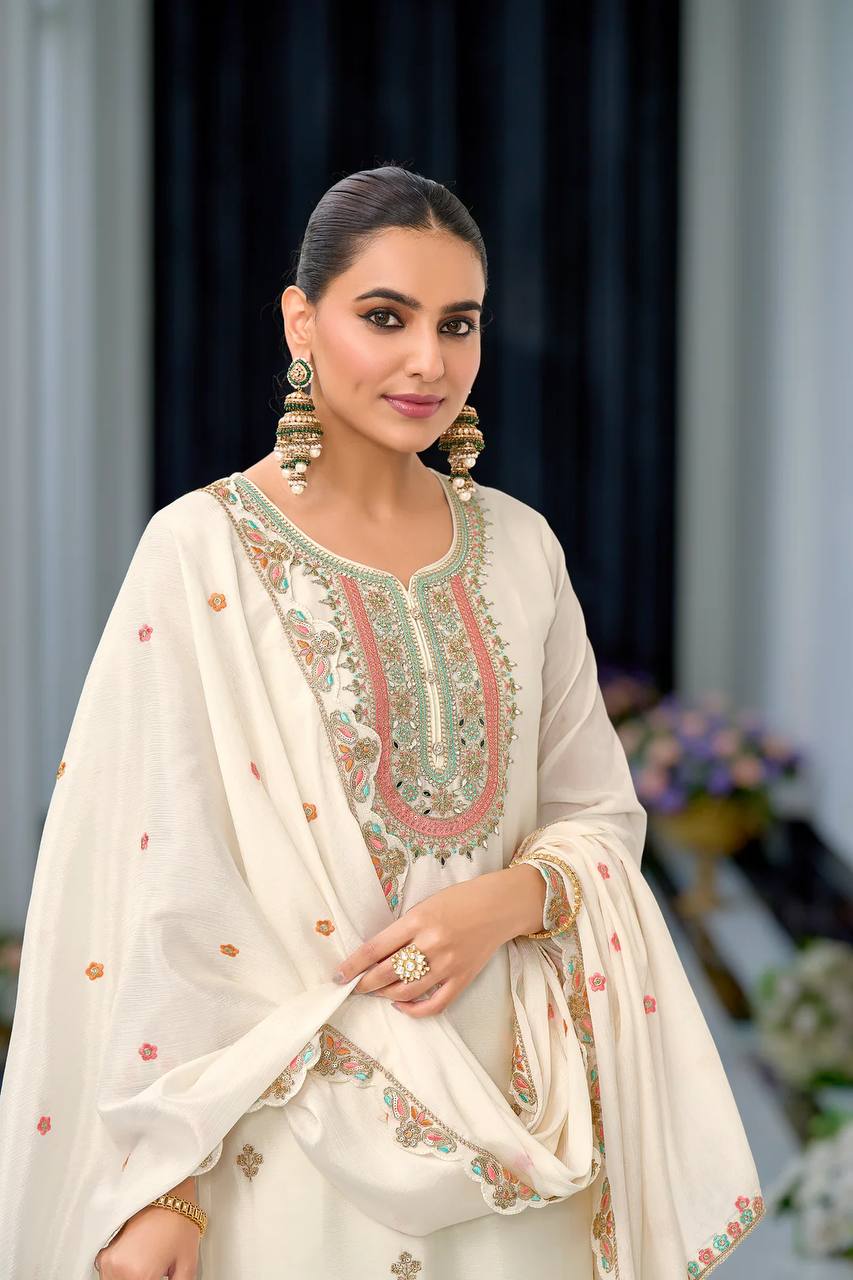 Premium Designer Top & Sharara with Dupatta for Festive Wear