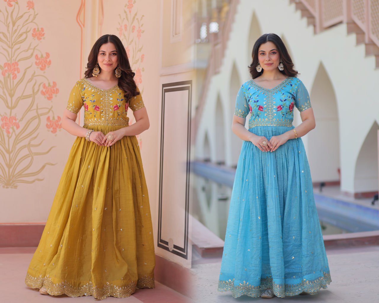 Premium Designer Readymade Gown Collections
