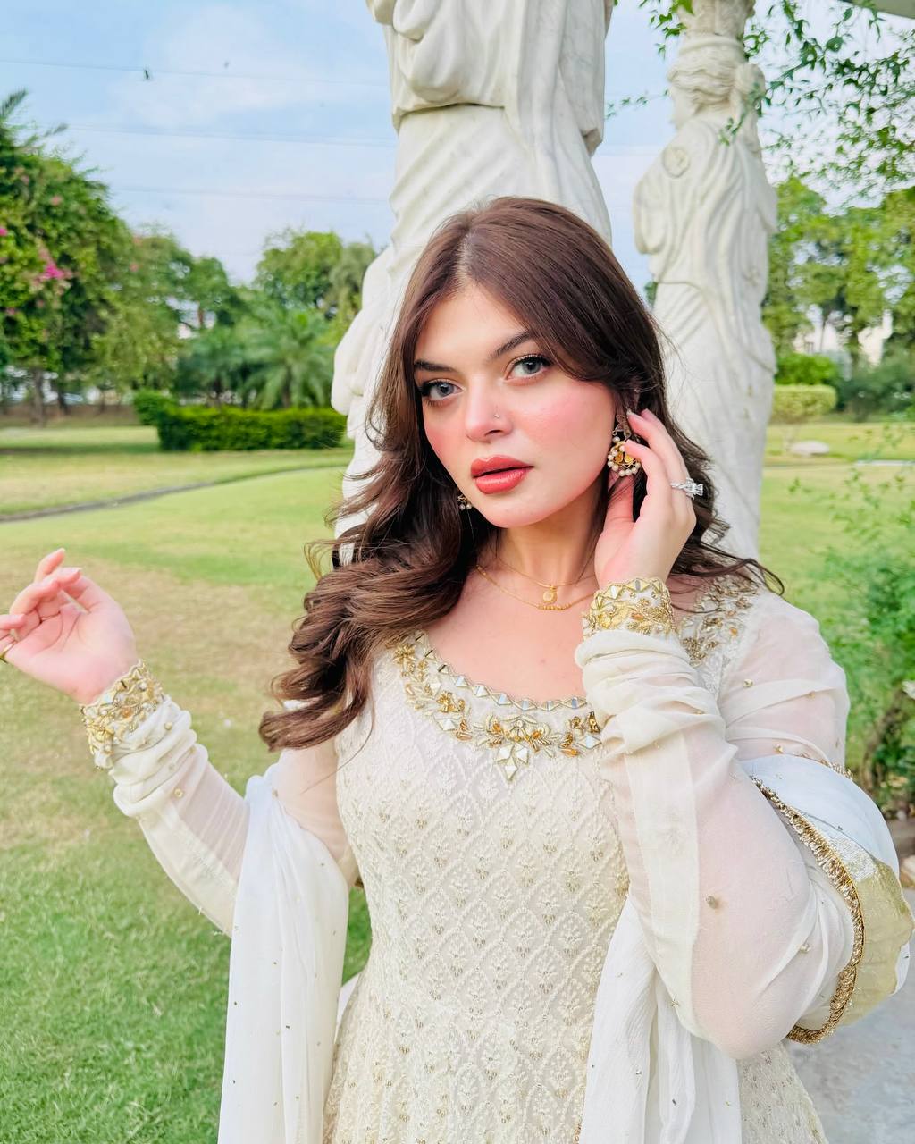 Premium Designer Gown Set with Pant & Dupatta β Party Edition