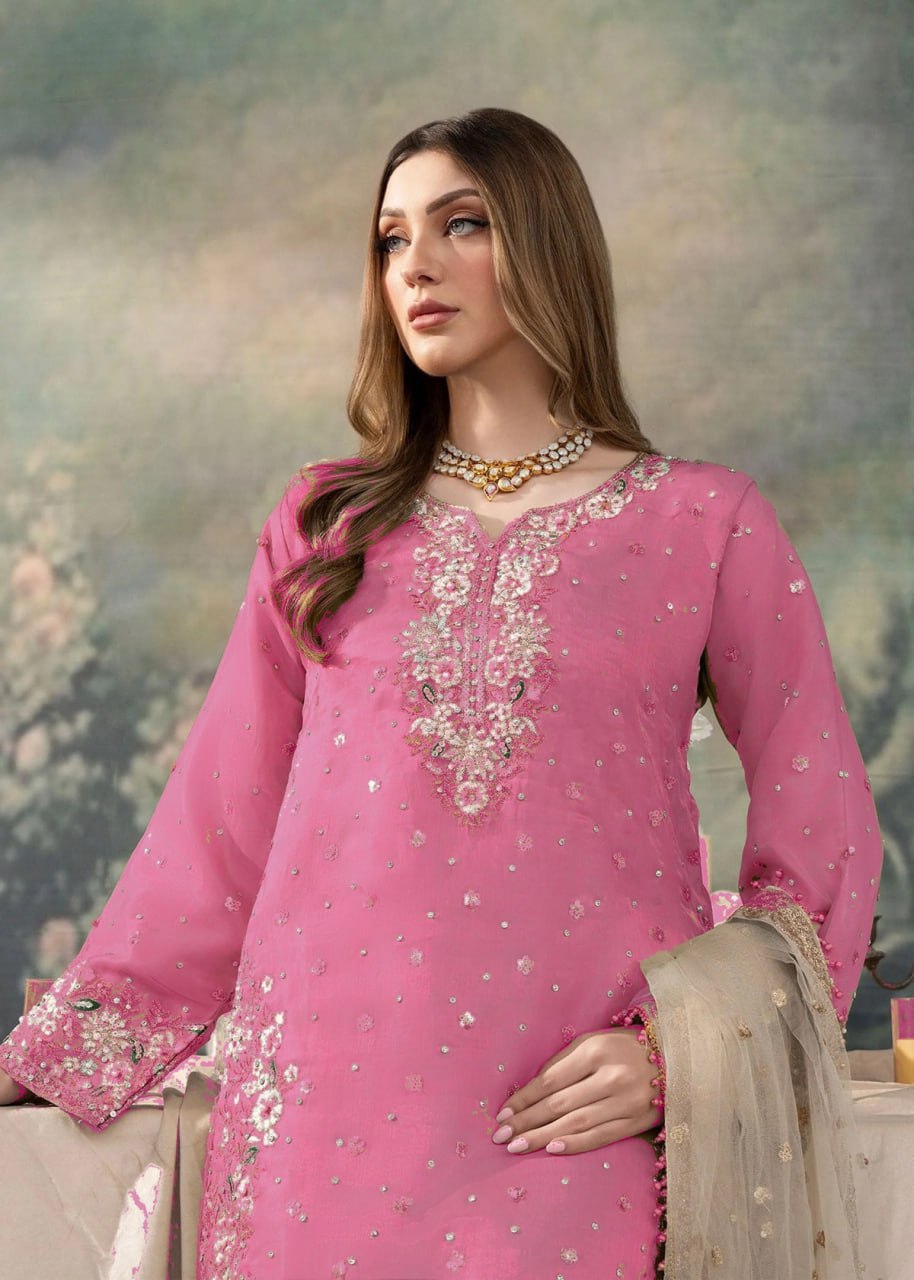 Premium Jimmy Choo Suit β Designer Embroidery with Sequins for Party & Festive Wear