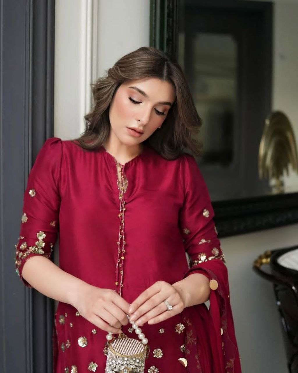 Designer Partywear Farshi Salwar β Series New Collection for Women