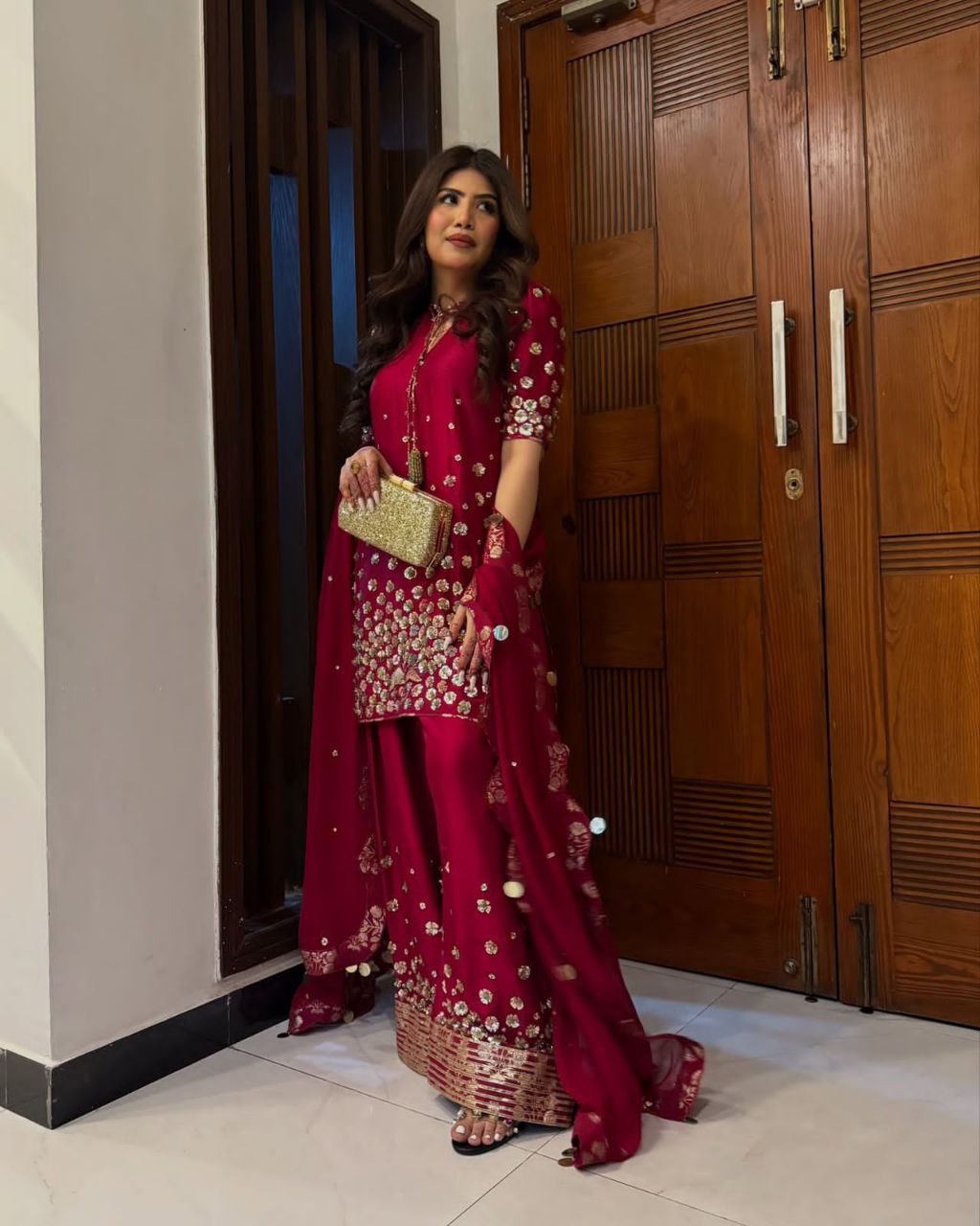 Designer Partywear Farshi Salwar β Series New Collection for Women