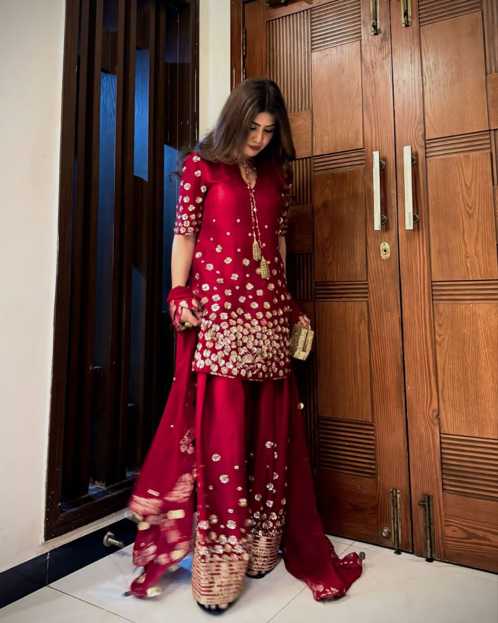 Designer Partywear Farshi Salwar β Series New Collection for Women