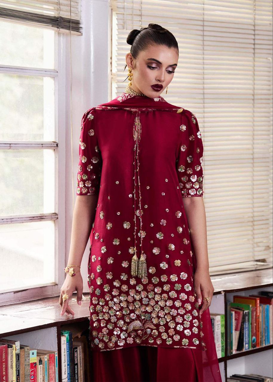 Designer Partywear Farshi Salwar β Series New Collection for Women