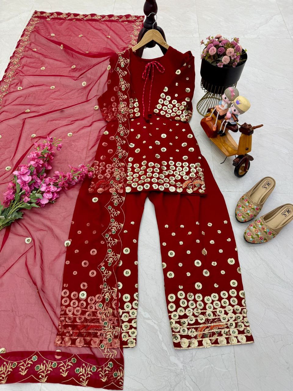 Designer Partywear Farshi Salwar β Series New Collection for Women