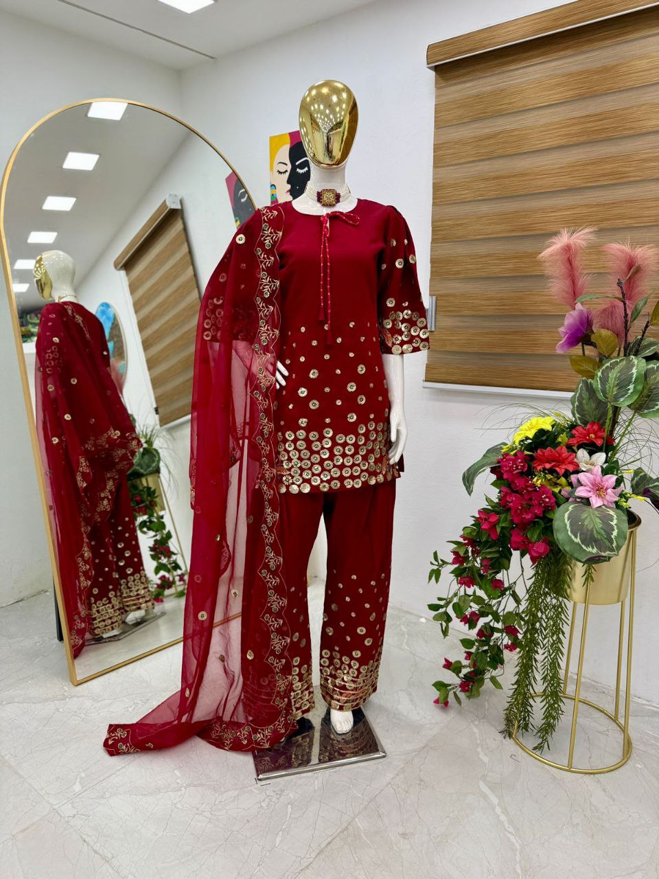 Designer Partywear Farshi Salwar β Series New Collection for Women