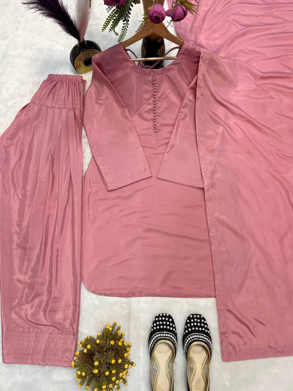 Majestic Muse: New Designer Farshi Suit Set