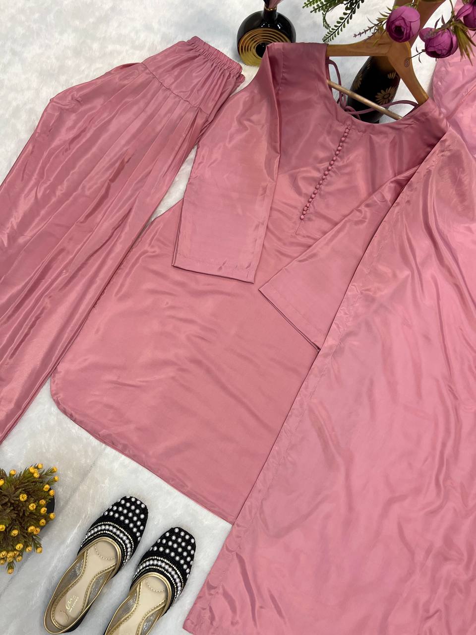 Majestic Muse: New Designer Farshi Suit Set