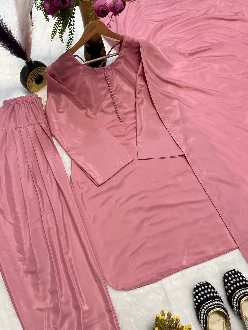 Majestic Muse: New Designer Farshi Suit Set