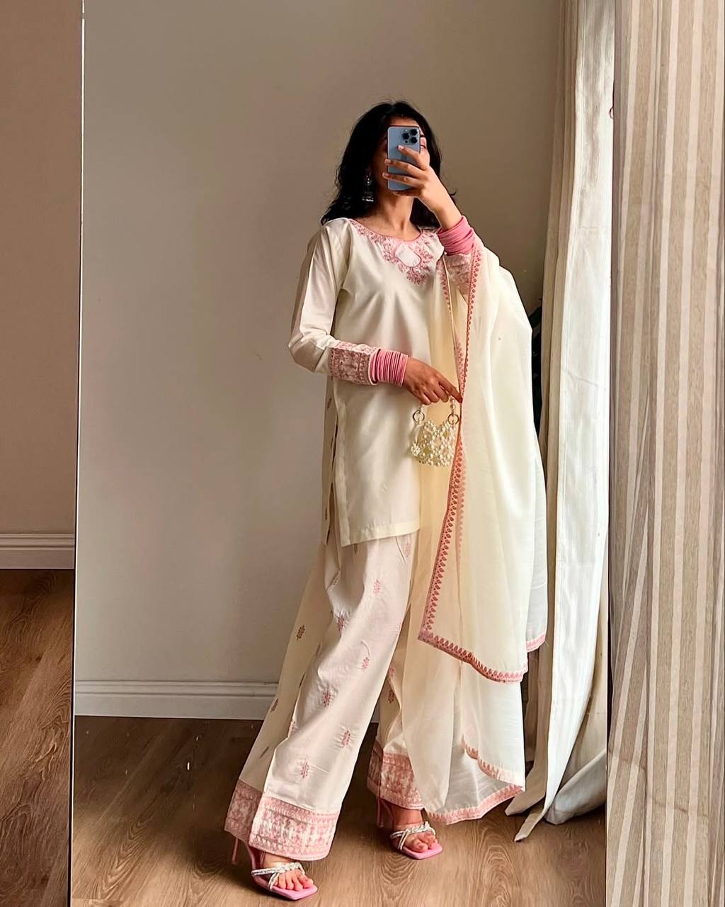 Heer Ranjha β Romantic Party Look with Designer Farshi Suit
