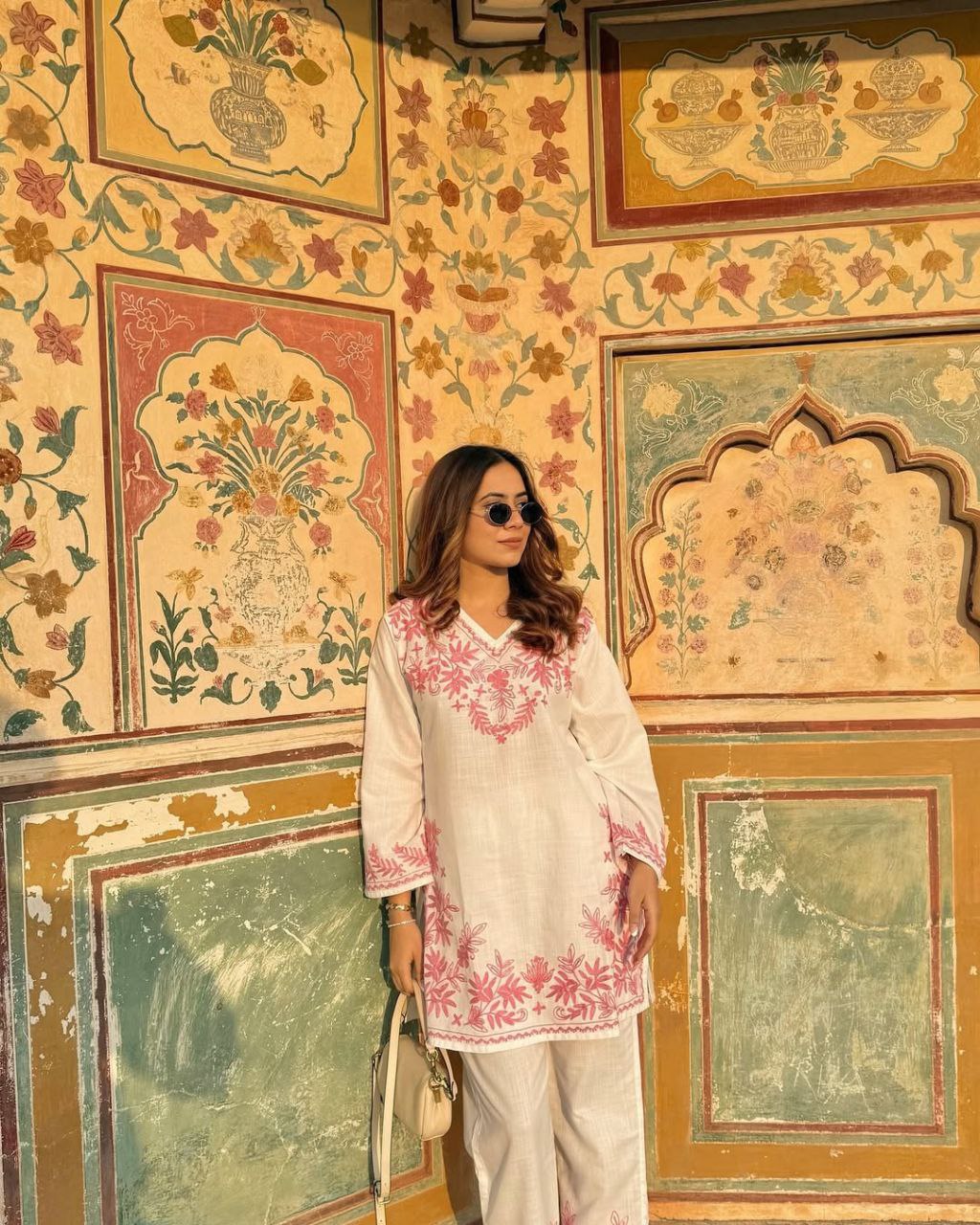 Designer Lilan Kurti Set β Full Embroidery Work | Ethnic Wear for Women
