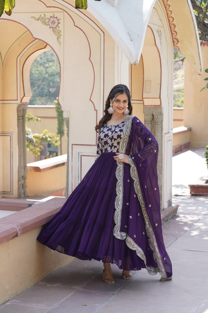 Luxury Faux Blooming Jacquard with Sequin Embroidery, Viscose Designer Fabric by the Meter