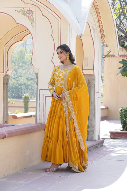 Luxury Faux Blooming Jacquard with Sequin Embroidery, Viscose Designer Fabric by the Meter