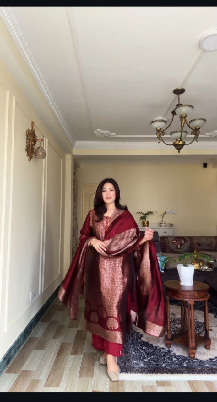 Asopalav Traditional & Trendy Suit Set – New Arrival