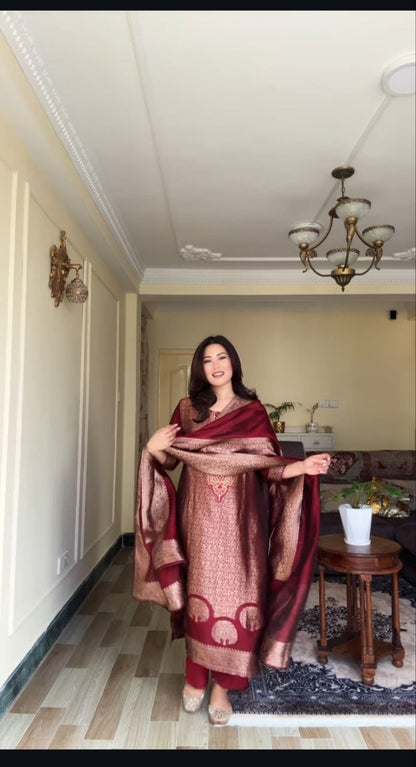 Asopalav Traditional & Trendy Suit Set – New Arrival