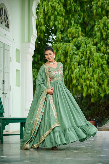 Wedding & Celebration Gown Collection with Dupatta