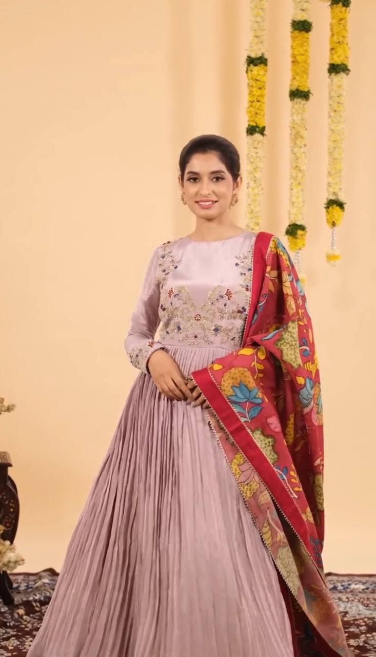 Royal Charm Embroidered Gown Edition