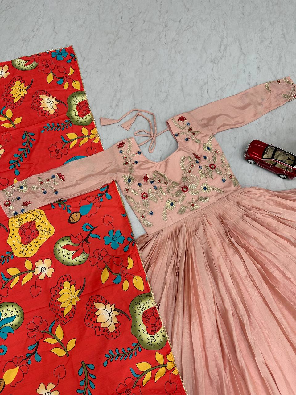 Royal Charm Embroidered Gown Edition