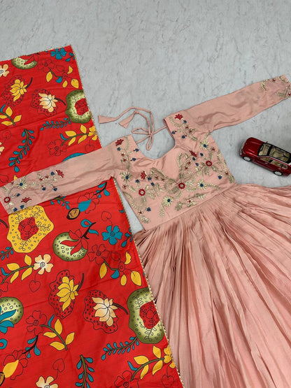 Royal Charm Embroidered Gown Edition