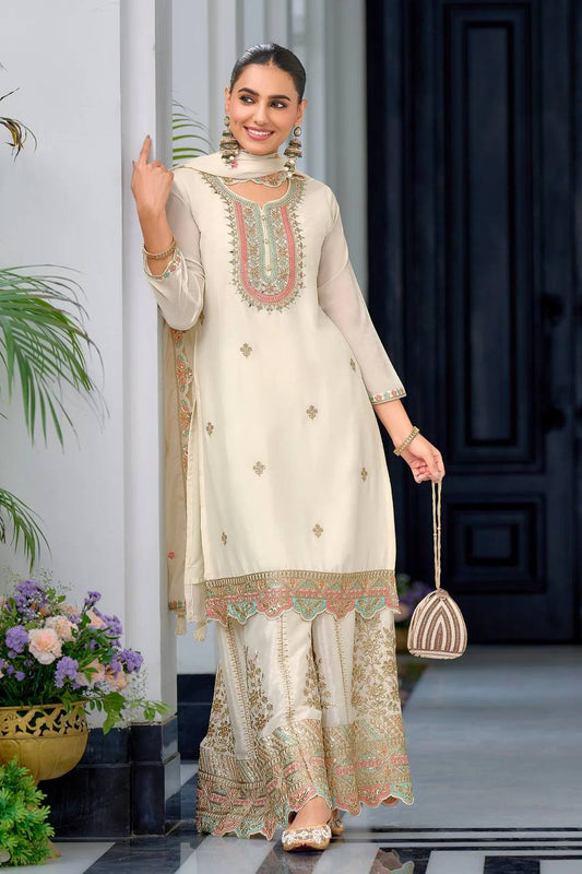 Premium Designer Top & Sharara with Dupatta for Festive Wear
