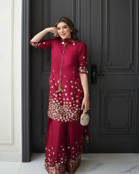 Designer Partywear Farshi Salwar – Series New Collection for Women