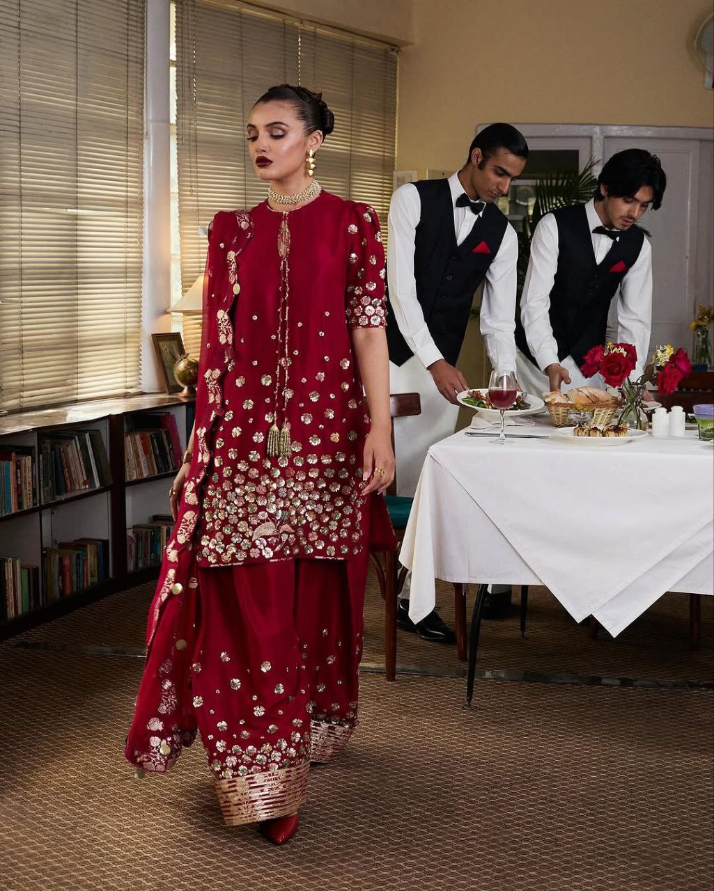 Designer Partywear Farshi Salwar – Series New Collection for Women