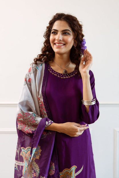 Luxury Floral Suit Set – Timeless Elegance