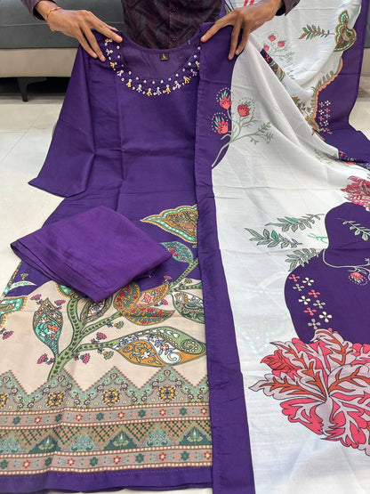 Luxury Floral Suit Set – Timeless Elegance