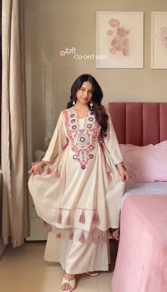 Premium Readywear Kurti Set – Fully Stitched with Luxe Finish