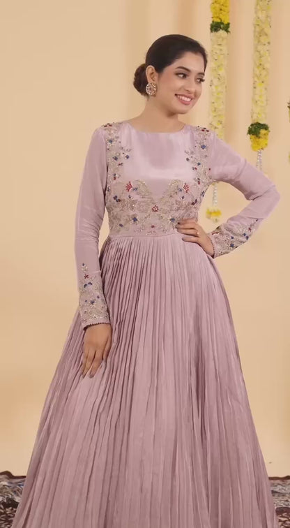 Royal Charm Embroidered Gown Edition