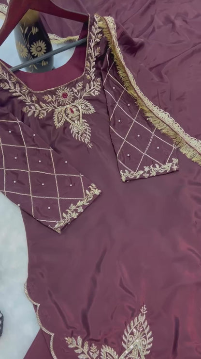 New Designer Party Wear Look Salwar Suit