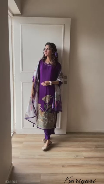 Luxury Floral Suit Set – Timeless Elegance